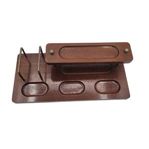 Vintage Men's Wood Dresser 2 tier Valet organizer